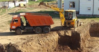 Котлован для дома Симферополь, цена от 313 руб./м3.